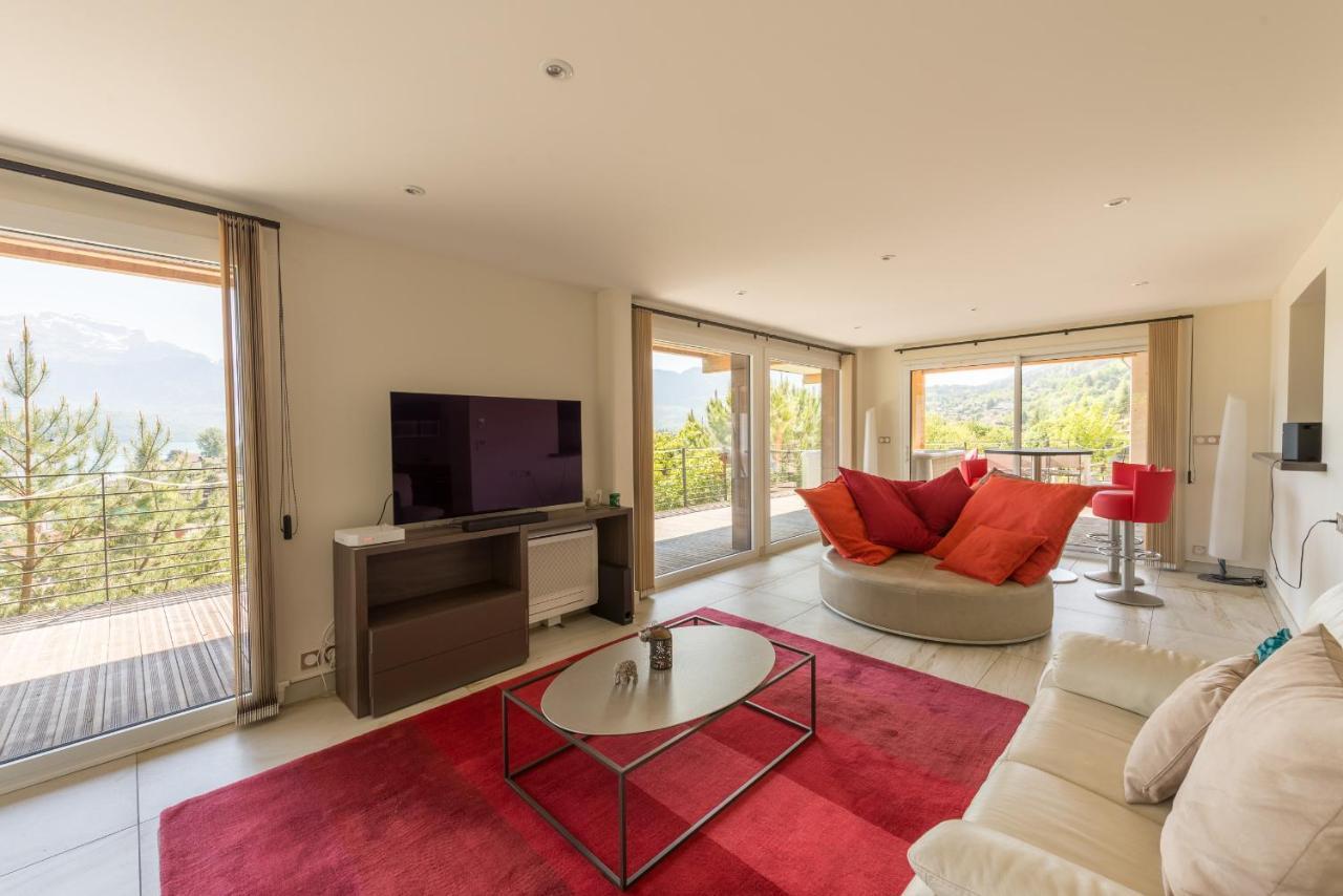 Le Panoramic - Loft & Mainfloor Outstanding Lake View - Lla Selections By Location Lac Annecy Sévrier Exterior foto